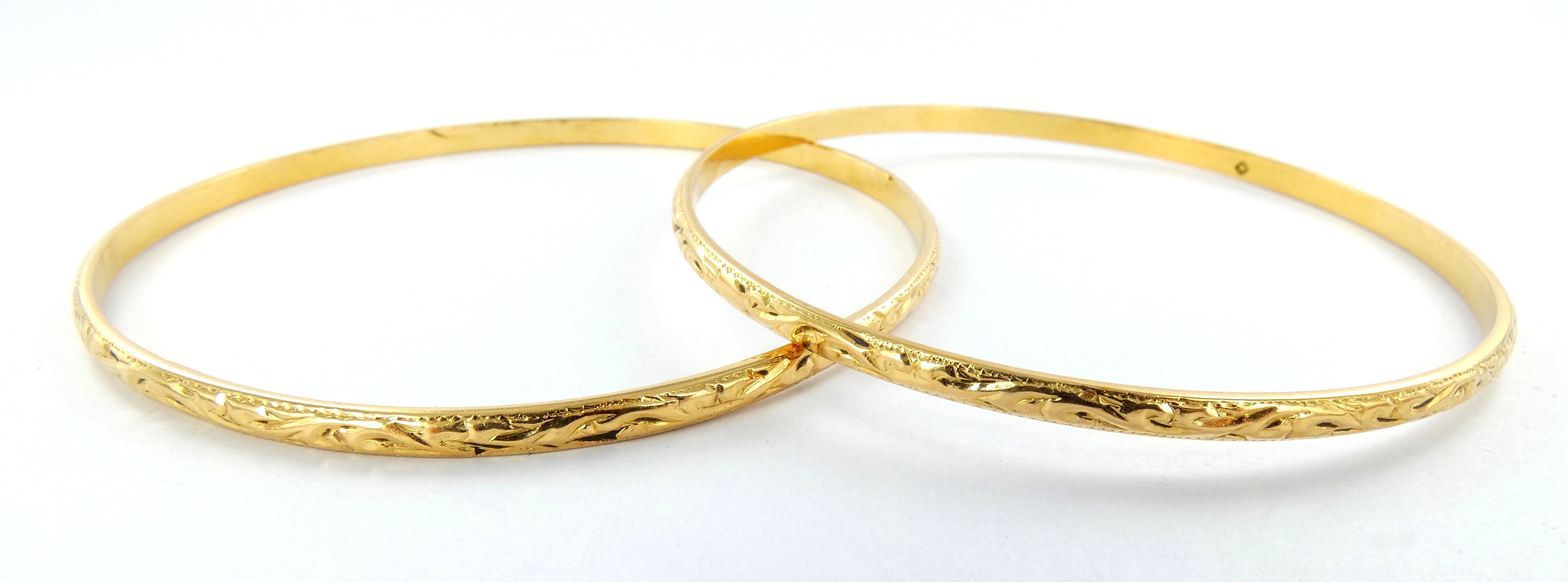 Lot 1 — 1 Bracelet Or 750 mil. Non poinçonné, 10.8g, 1 Bracelet Or 7
