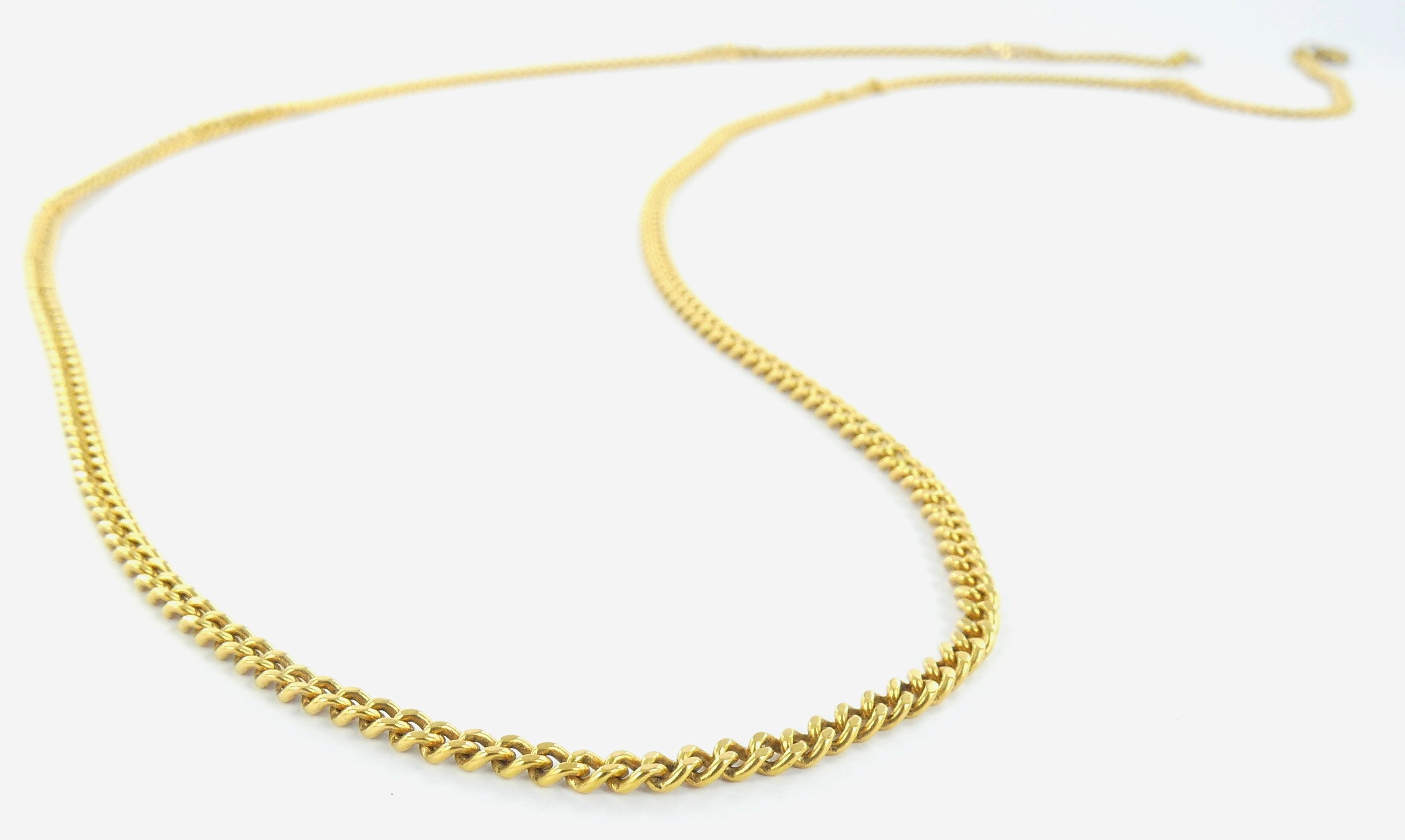 Lot 24 — 1 Chaîne Or 750 mil. Poinçonnée, 14.1g