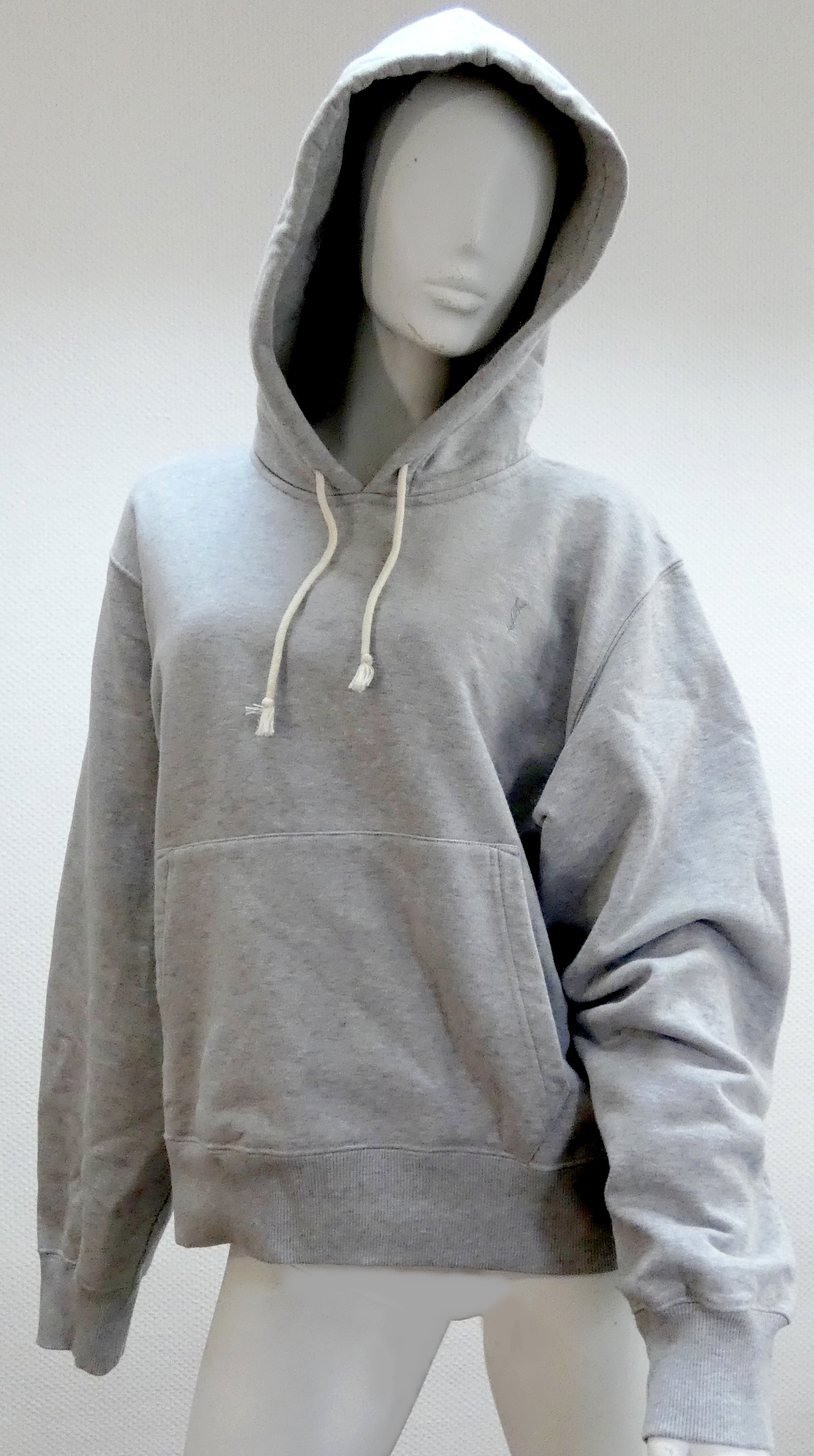 Lot 13 — Yves SAINT LAURENT : Sweat à capuche en molleton de coton, d