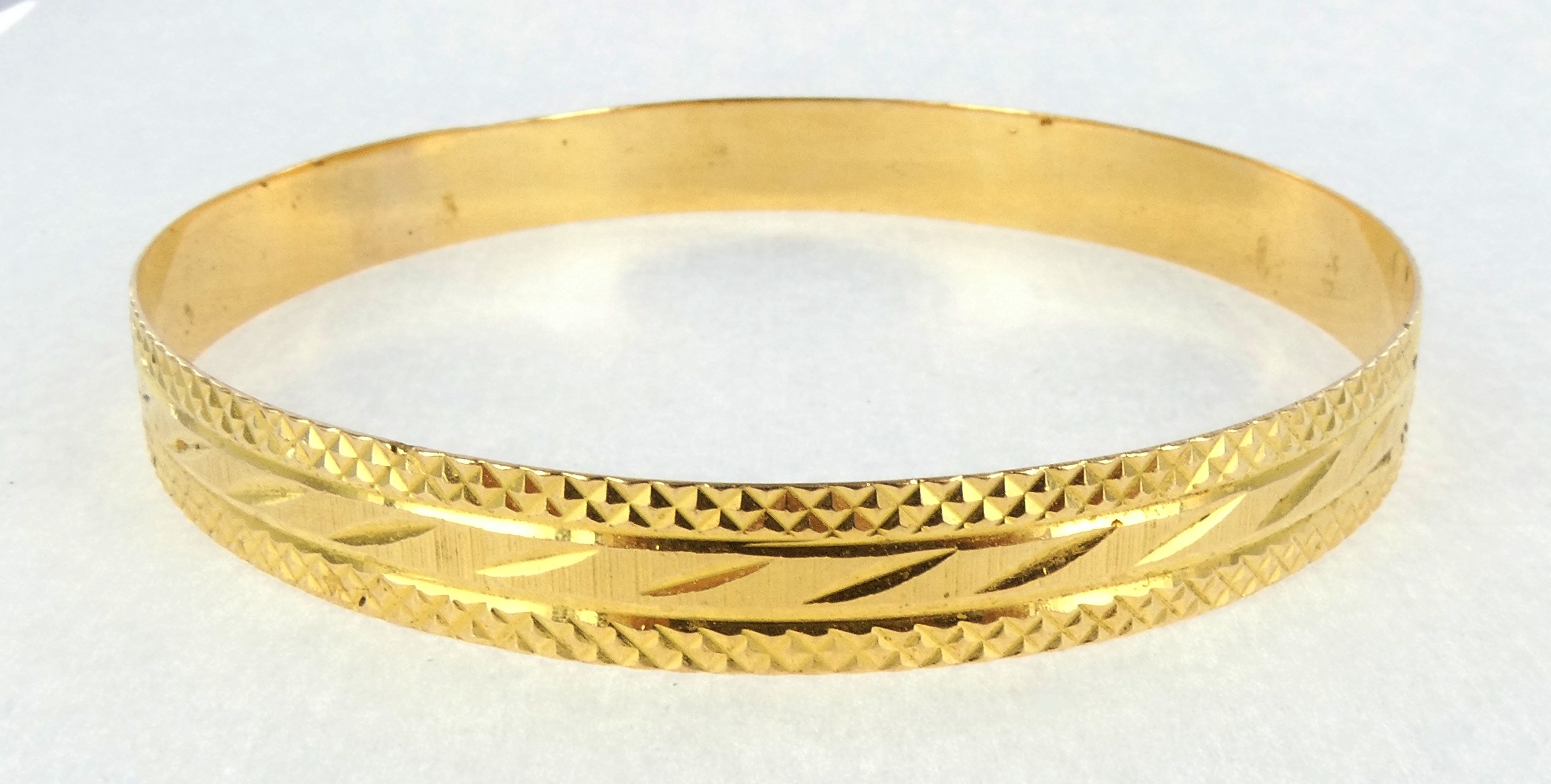 Lot 23 — 1 Bracelet Or 750 mil. Non poinçonné, 15.7g